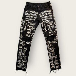 Designer American Bazi Black Jeans